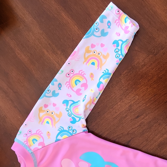 Baby Girl's Rashguard 6-9 mo - Picture 3 of 5